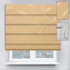 Римські штори DECOLIV з ланцюжковим карнизом Натура світло-бежевий 40*170 см