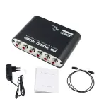 Конвертер із оптичного сигналу на акустику 5.1