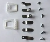 Кріплення москітної сітки внутрішньої VIP з ручками під закатування силікон для трикамерного профілю