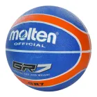 М'яч баскетбольний Molten Official GR №7 гума cиній з помаранчевим