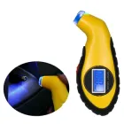 Електронний вимірювач тиску в шинах, манометр шинний для авто / машини з РК-дисплеєм і підсвічуванням, жовтий (78360163)