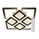 Світлодіодний стельовий світильник з пультом керування LED Люстра Ardero AL6168ARD 177W VIVID квадрат (80085)