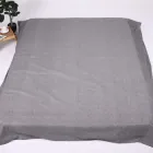 Простирадло без резинки Бязь Gray marble 180*220 см Сірий