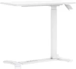 Приставний стіл на колесах з регулюванням висоти RZTK Desk Compact White 700 х 400 мм