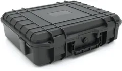 Пластикова переносна скринька для інструментів (корпус) Voltronic розмір зовнішній - 416х358х118 мм, внутрішній - 385х310х107 мм (YT34093)