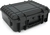 Пластикова переносна скринька для інструментів (корпус) Voltronic розмір зовнішній - 342x275x125 мм, внутрішній - 315х235х115 мм (YT34095)