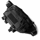 Сумка бананка чоловіча TAC 1чорна поясна на груди з тканини