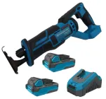 Акумуляторна шабельна пилка Kraissmann 261 AUS 20 UL (2 акумулятори 20В, 2А/год)