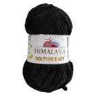 Пряжа Himalaya dolphin baby № 80311 чорний