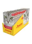 Упаковка вологого корму Josera Paté Gulasch vom Rind & Huhn для кішок, гуляш з яловичини та курки (паштет) 16 х 85 г