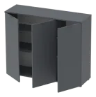 Комод Doros Рон 6 Графіт 120х38х100 см