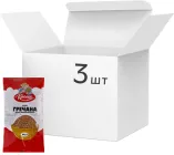 Упаковка крупи Краще Гречана Ядриця 800 г х 3 шт (2.4 кг) (4820213980199)