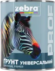Ґрунтовка універсальна Zebra PROF 1187 087P 2.5 кг Червоно-коричнева (4823048032781)