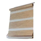 Рулонна штора день ніч з жилкою МА 2 40х160 Бєжева