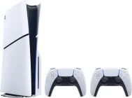 Ігрова приставка Sony PlayStation 5 Slim Blu-ray (2 геймпади Dualsense)