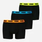 Набір трусів шорти чоловічий Puma Men Everyday Boxer 3P 938327-06 L 3 шт Black/Various Logo Colors (8720245559126)