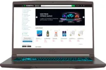 Ноутбук MSI Thin 15 B12 (B12UCX-1886XUA) Cosmos Gray / 15.6" IPS Full HD 144 Гц / Intel Core i5-12450H / RAM 16 ГБ / SSD 512 ГБ / nVidia GeForce RTX 2050, 4 ГБ