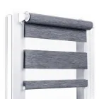 Ролета День Ніч TyulPan 60x170 см Льон Сірий