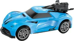 Автомобіль на радіокеруванні Sulong Toys Spray Car Sport 1:24 зі світловими ефектами та вихлопною парою Блакитний (SL-354RHBL) (6900007322270)