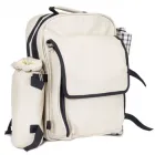 Рюкзак для пікніка Тревел на 2 особи бежевий (0503-014)