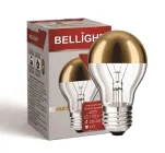 Лампа розжарювання декоративна А60 100W Е27 золотий купол