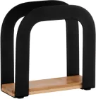 Серветниця Ardesto Midori 12х4.5х12 см Чорна (AR0911BB)