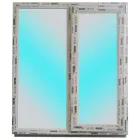 Вікно Rehau Euro-design 60 1000х1400 мм подвійне стулка двокамерний склопакет (10679)