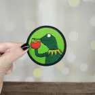 Нашивка, патч "Жабеня Керміт" (Наш0190)