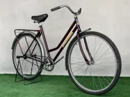 Велосипед дорожня Україна 28" бордовий жіночий, спиця 3мм