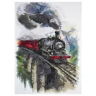 Набір для вишивання хрестиком "Східний експрес" Abris Art AH-217 21х31 см