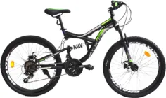 Велосипед Ardis BUGGY 24" 16" 2023 Чорно-зелений (0211-З)