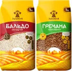 Набір Зерновита Рис круглий Бальдо 1 кг + Гречка 1 кг (2 кг) (4820197781751)