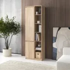 Шафа VAYS для книг, пенал з полицями R-27 Дуб Сонома