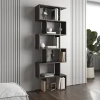 Полиця VAYS для книг, стелаж для дому, книжкова полиця, етажерка M-56 Венге Темний