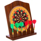 Мета для гри в дартс настільна з пресованого паперу Baili 6in серія "Любицькі ігри" (d-16cм, в компл. 6 дротиків)