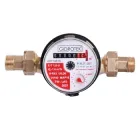 Лічильник гарячої води Gidrotek ET 1,6U 1/2″ зі штуцером (110мм)