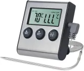 Цифровий кухонний термометр з таймером та виносним щупом uChef TP700, для духовки