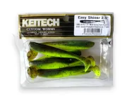 Силіконова приманка Easy Shiner 3,5 (7 шт в пачці) (Green Pumpkin\Chartreuse)