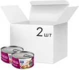 Упаковка тунця Fish Line у власному соку 160 г х 2 шт (28737120872083)