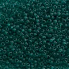 Бісер 50710 Чеський Preciosa 10/0, Прозорий матовий TM, Зелений, Круглий, 50 г