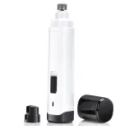 Професійний акумуляторний гриндер для собак та котів Petrainer NG-10, електрична точилка для кігтів тварин, білий