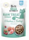 Ласощі для котів Brit Care Raw Treat Urinary Freeze-dried з куркою та індичкою 40 г (8595602569540)