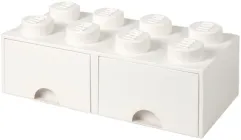 Контейнер LEGO Storage Brick 8 з висувними ящиками для зберігання Білий (40061735)