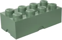 Контейнер у формі блоку LEGO Storage Brick 8 Пісочно-зелений (40041747)