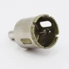 Коронка алмазна по склу та кераміці 20 мм TDV з центрувальним свердлом