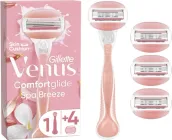Станок для гоління жіночий (Бритва) Venus Comfortglide Spa Breeze з 4 змінними картриджами (7702018469727)