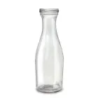 Пляшка скляна 1000мл Вино набір 12шт із кришками твіст офф 66мм