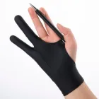 Рукавичка з фіксатором для планшета та малювання тришарова чорна L (22016)