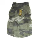 Жилетка для собак з кільцем Pet Style "Малюнок" Хакі L