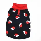 Жилетка для котів з кільцем Pet Style "Малюнок" Чорна 2 S